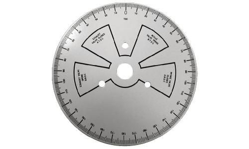 TDC Timing Degree Wheel for Engine Timing Adjustments