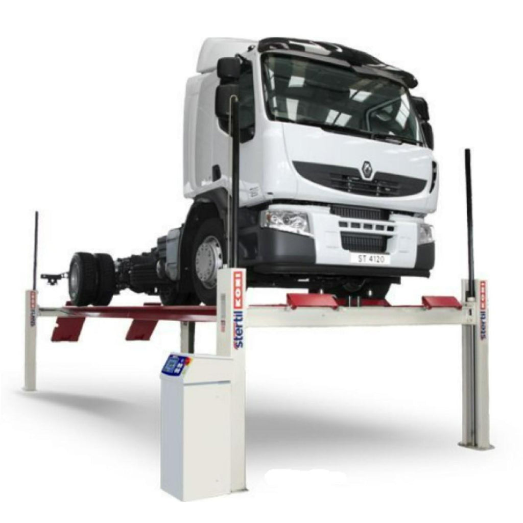 12000kg Stertil-Koni 4 Post Lift, 10m Platform Length