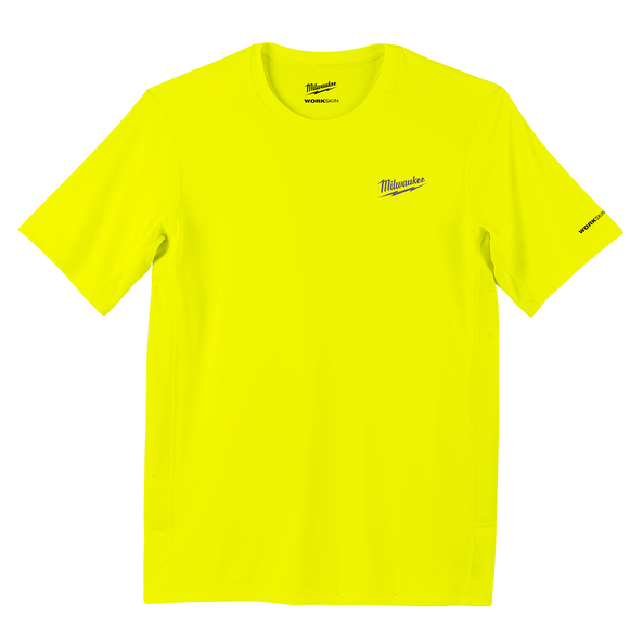Milwaukee WORKSKIN Light Shirt Short Sleeve Yellow - L