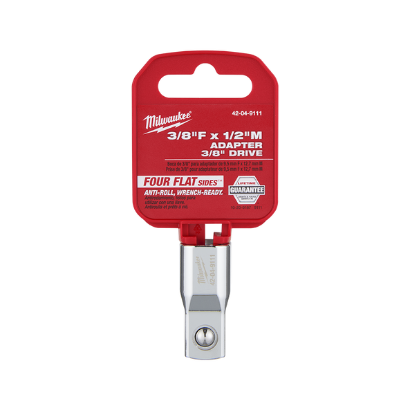 3/8" Drive Socket Adaptor 3/8"F x 1/2"M