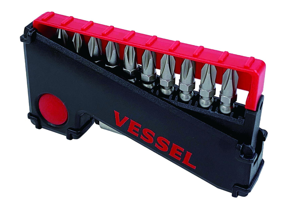 10 + 1 Piece Impact Ball Bit Set with Magnetic Holder