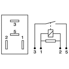 Load image into Gallery viewer, OEX Micro Relay 12V Normally Open 20A - Resistor Protected, Sealed