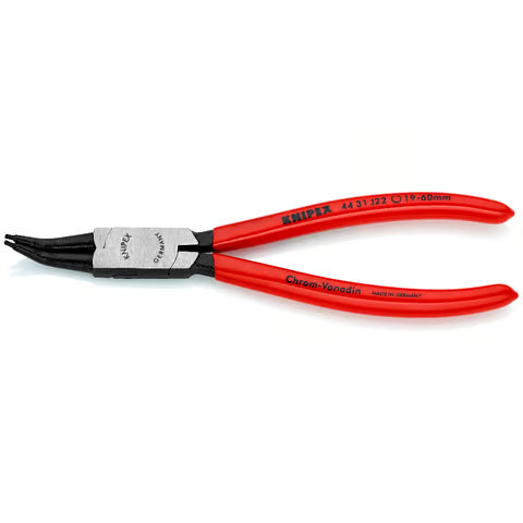 180mm KNIPEX Internal Bent Circlip Pliers 45°
