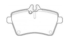 Front Brake Pads For Mercedes-Benz NIBK PN0489