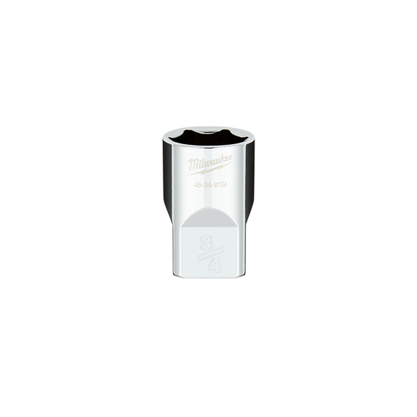 3/4" Drive Socket 6-Point Heavy Duty