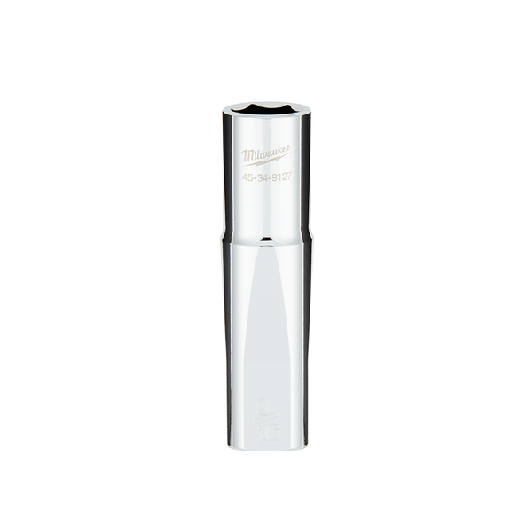 9/16" Deep Socket 1/2" Drive with Four Flat Sides