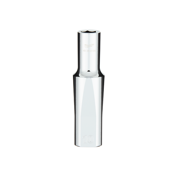 10mm Deep Socket 1/2" Drive with Four Flat Sides