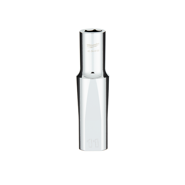 11mm Deep Socket 1/2" Drive with Four Flat Sides