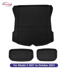 Load image into Gallery viewer, For Tesla Model Y 3 Highland Floor Mat Trunk Luggage Mat LHD RHD 2017 to 2024 2025 Left Right Rudder Four Seasons Floor Liner / M3 2021-2023 10 T...
