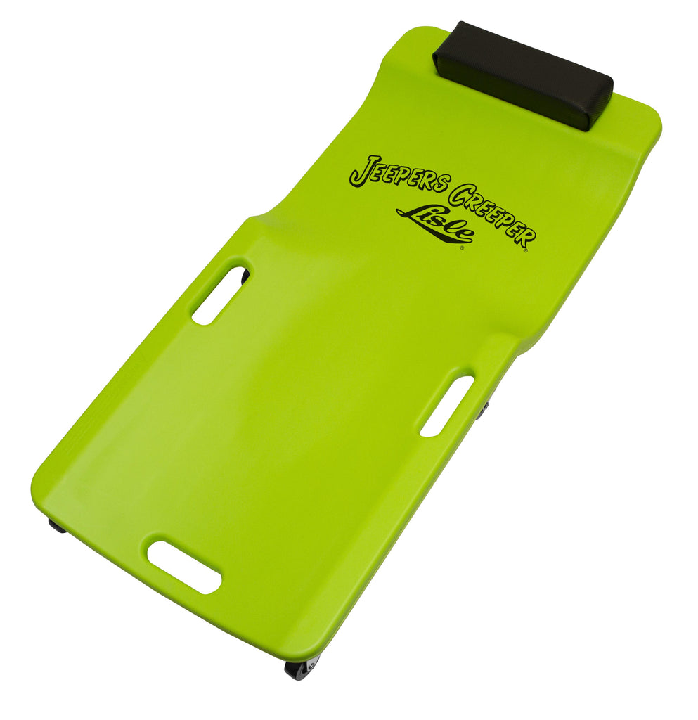 Low Profile Plastic Creeper with Lumbar Support