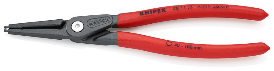 225mm Precision Internal Circlip Pliers for 40-100mm