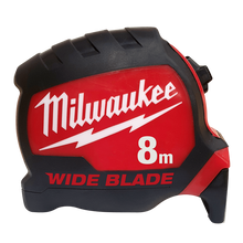 Load image into Gallery viewer, Wide Blade Tape Measure, 8m
