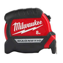 Load image into Gallery viewer, Milwaukee Compact Magnetic Tape Measure 8m with Impact Resistance