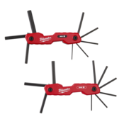17 Pc. Metric/SAE Folding Hex Key Set