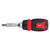 8-in-1 Ratcheting Compact Multi-Bit Screwdriver