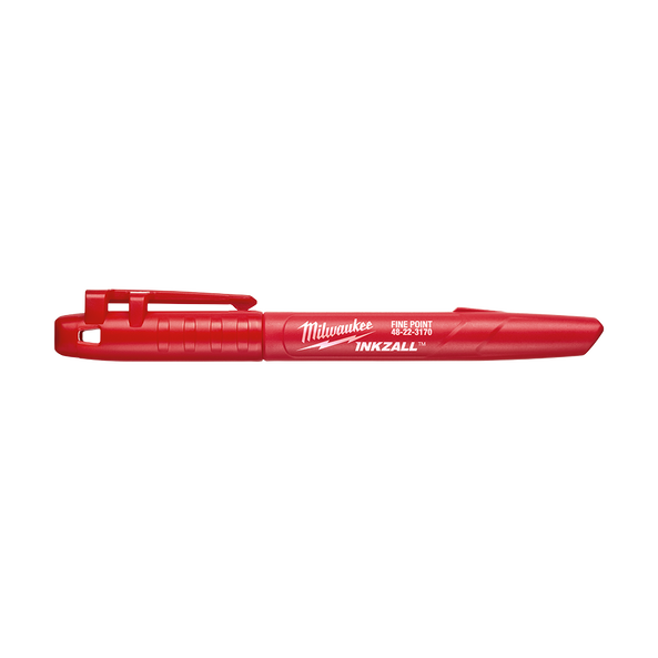 INKZALL Fine Point Marker Red (36 Pack)