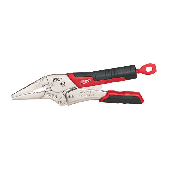 228mm Torque Lock Long Nose Locking Pliers with Durable Grip