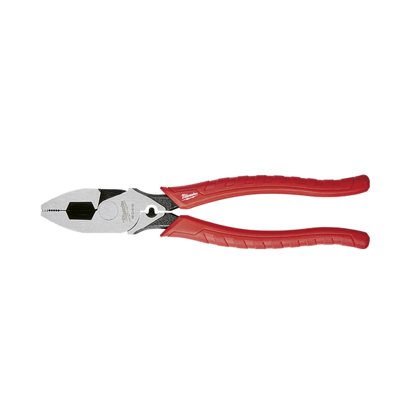 228mm High Leverage Linemans Pliers with Crimper