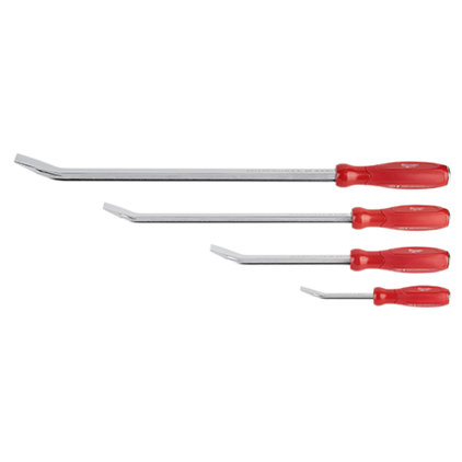 4 Piece Pry Bar Set with I-Beam Design