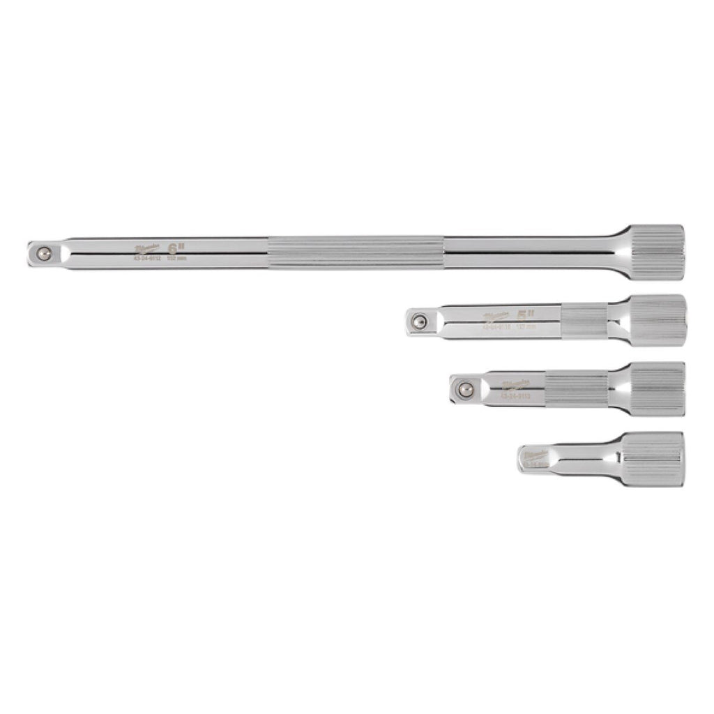 1/4" Drive Extension Set, 4 Piece