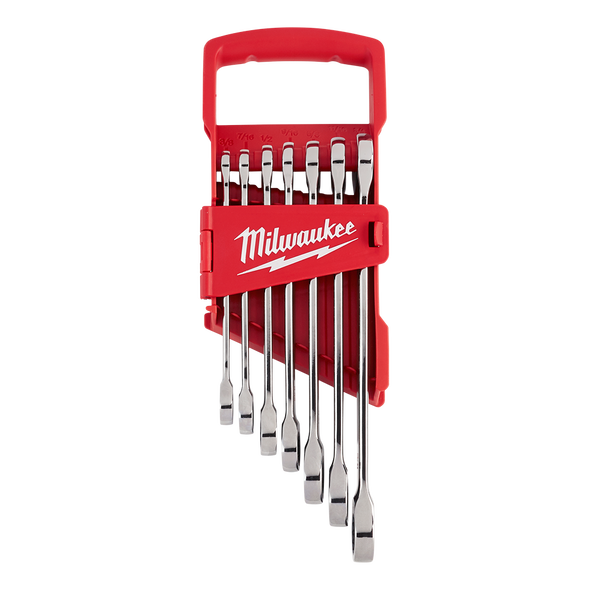 7 Piece Ratcheting Combination Wrench Set