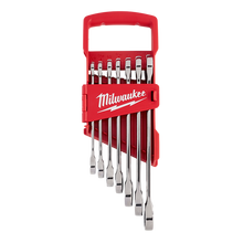 Load image into Gallery viewer, 7 Piece Ratcheting Combination Wrench Set