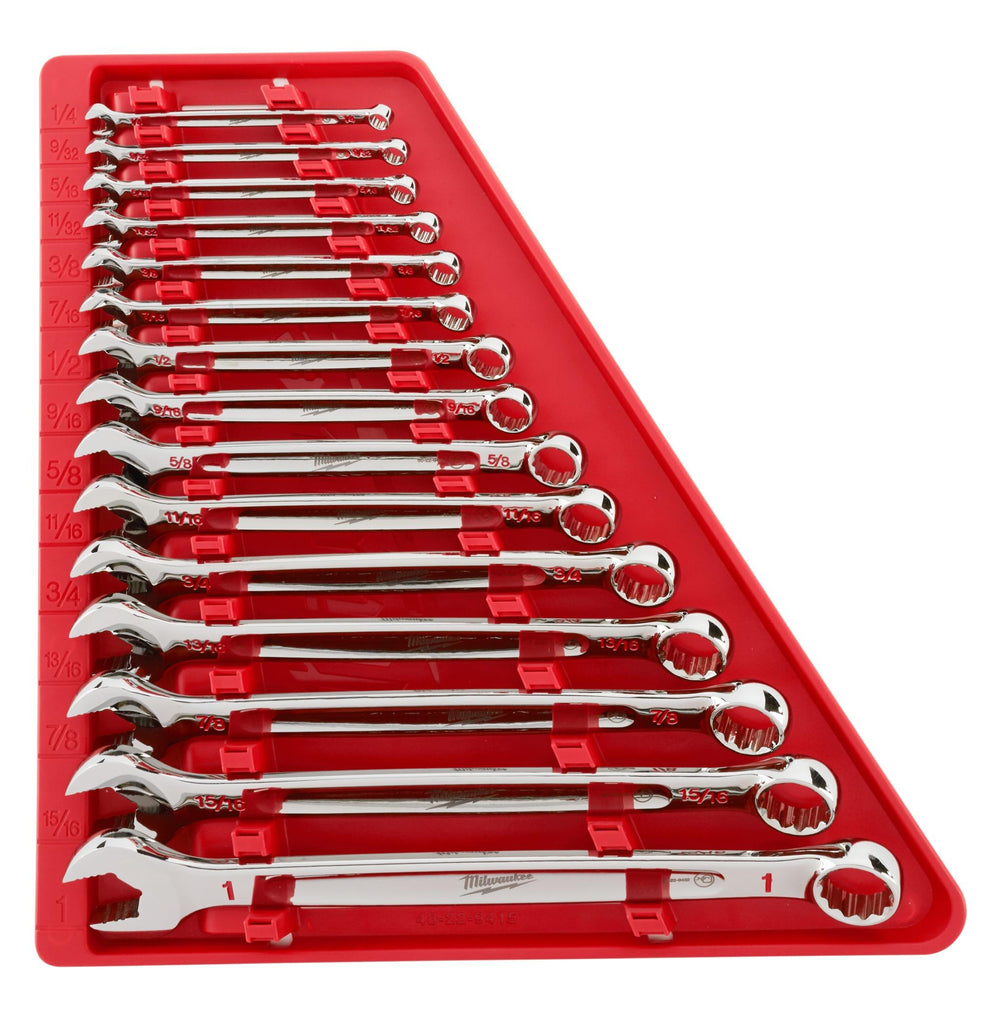 15 Piece Combination SAE Wrench Set