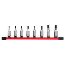Load image into Gallery viewer, 3/8" Drive SAE Hex Bit Socket Set, 8 Piece