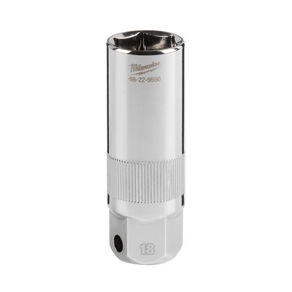 3/8" Drive Spark Plug Socket 18mm (6 Point)