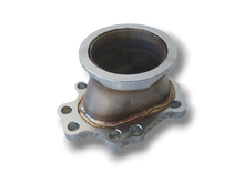 Load image into Gallery viewer, Dump Pipe Adaptor T25 T28 GT25 GT28 8 Bolt to V Band