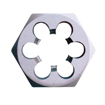 6mm x 1.00mm Carbon Steel Hex Die Nut