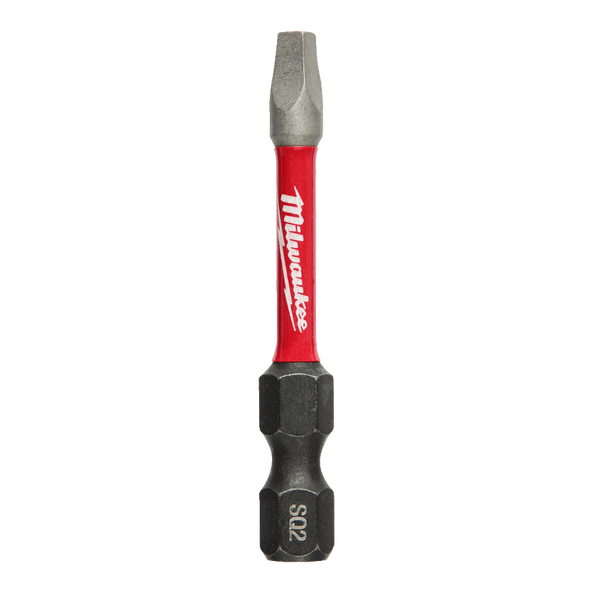 Milwaukee SHOCKWAVE Square Recess Power Bit SQ2 x 50mm (5 Pack)