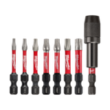 8 Piece SHOCKWAVE Power Bit Security Torx - 50mm (2