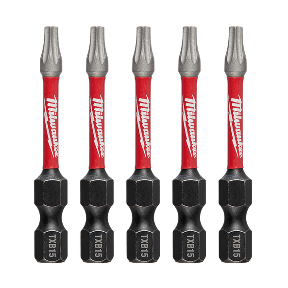 T15 Security Torx Power Bit 50mm (5 Pack)