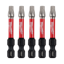 Load image into Gallery viewer, T27 Security Torx Power Bit 50mm (5 Pack)