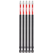 Load image into Gallery viewer, SHOCKWAVE Square Recess #2 Power Bit - 150mm (6") (5 Pack)