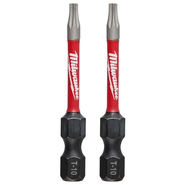 T10 Torx Power Bit, 50mm (2 Pack)