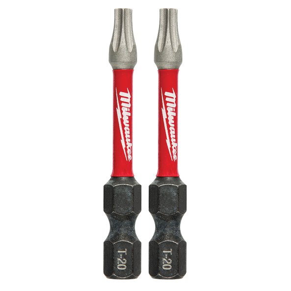T20 x 50mm SHOCKWAVE Torx Power Bit (2 Pack)