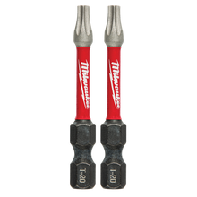 Load image into Gallery viewer, T20 x 50mm SHOCKWAVE Torx Power Bit (2 Pack)