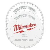 165mm (6 1/2") Wood Circular Saw Blade Twin Pack - 24T Framing & 40T Fine Finish