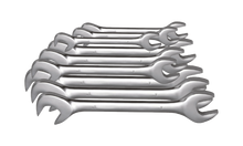 Load image into Gallery viewer, 9 Piece Metric Open End Wrench Set