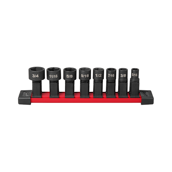 Milwaukee M12 FUEL SAE Pass-Through Ratchet Socket Set