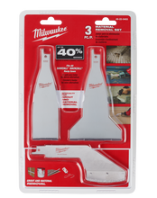 Load image into Gallery viewer, Hackzall vs Sawzall Material Removal Set - 3 Piece HACKZALL &amp; SAWZALL Blade Kit