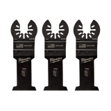 Wood Cutting Blade - 35mm OPEN-LOK High Carbon Steel Blade Set (3 Pack)