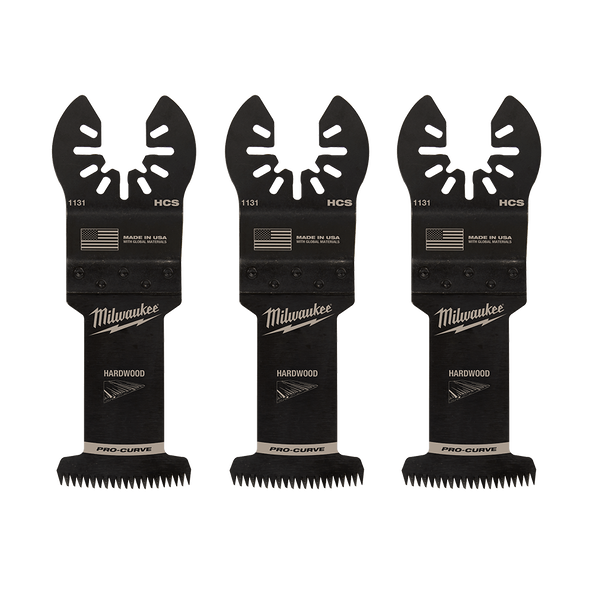 Jigsaw Blades Hardwood - 35mm (1 3/8") OPEN-LOK Japanese Tooth Blade Set (3 Pack)