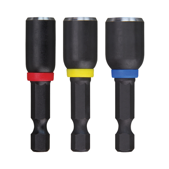 3 Piece SHOCKWAVE Magnetic Nut Driver Set