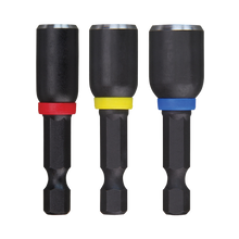Load image into Gallery viewer, 3 Piece SHOCKWAVE Magnetic Nut Driver Set