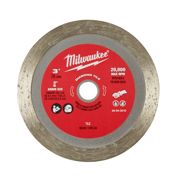 3" Diamond Tile Cut-Off Wheel
