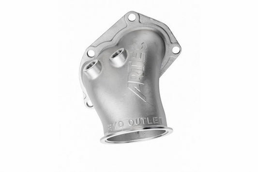 ARTEC Performance Mitsubishi Evo 4-9 3.5-inch Cast Outlet O2 Housing Dump Pipe - Exhaust Manifold