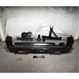4x4 Factory Steel Rear Bumper for Land Cruiser LC150 Back Bull Bar Rolled Steel Bumper